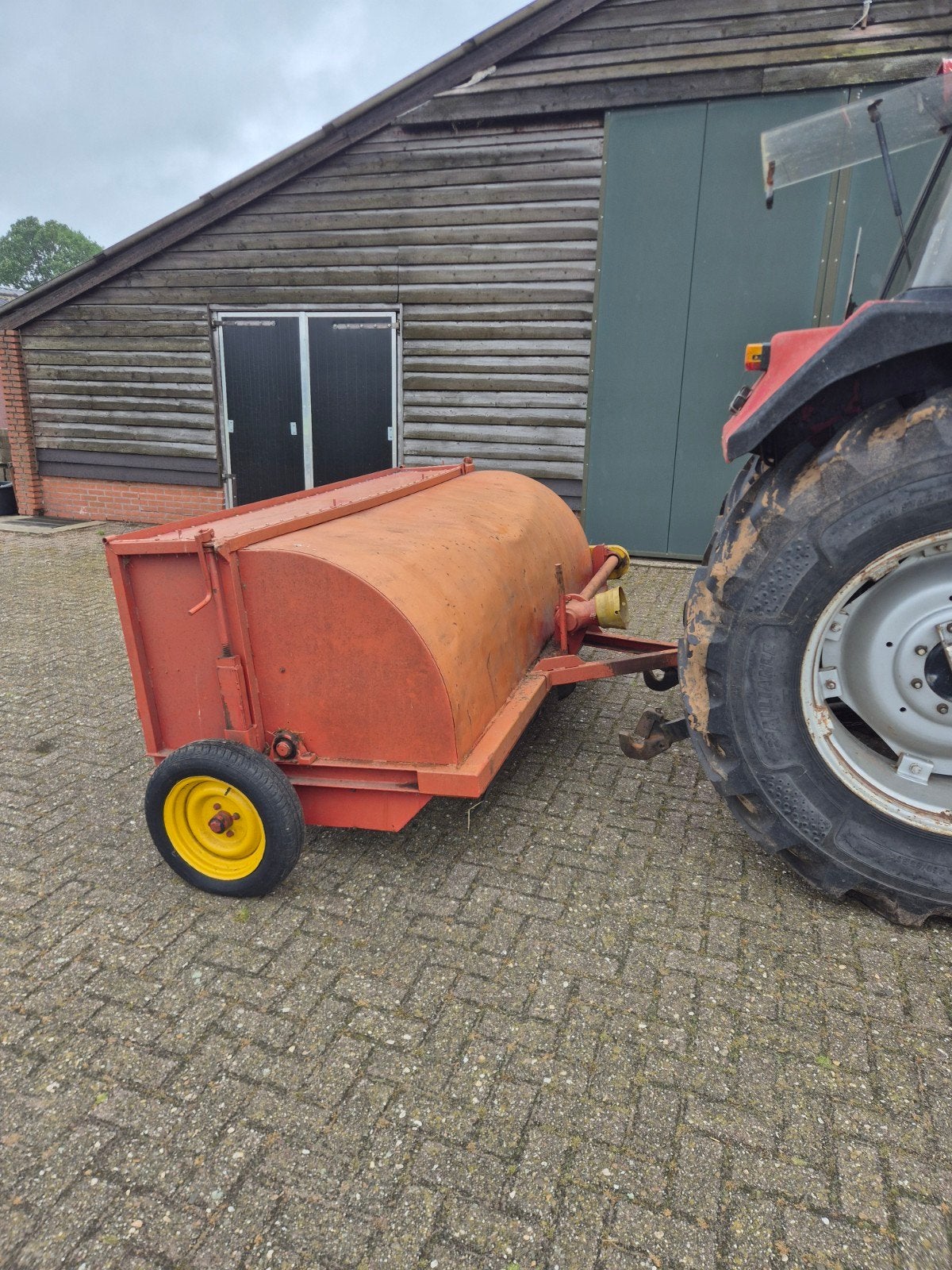 Trommelschudder, hark en mestschuif, Zakelijke goederen, Ophalen, Glastuinbouw, Weidebouw