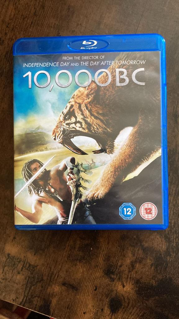10,000 BC Blu-ray, Cd's en Dvd's, Blu-ray, Ophalen of Verzenden, Gebruikt, Avontuur