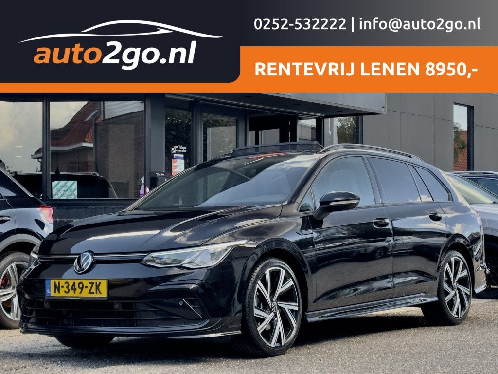 Volkswagen Golf Variant 1.5 eTSI AUT7 3X R-LINE PANODAK R-SP, Dealer onderhouden, 1325 kg, Euro 6, 4 cilinders