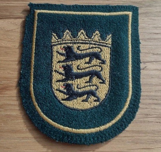 Polizei patch - politie Duitsland Baden-Württemberg, Verzamelen, Militaria | Algemeen, Ophalen of Verzenden, Overige soorten, Duitsland