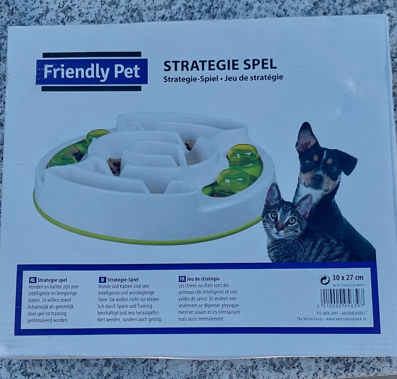 Friendly pet  Strategie spel voor honden en katten, Dieren en Toebehoren, Ophalen of Verzenden, Intelligentiespeelgoed