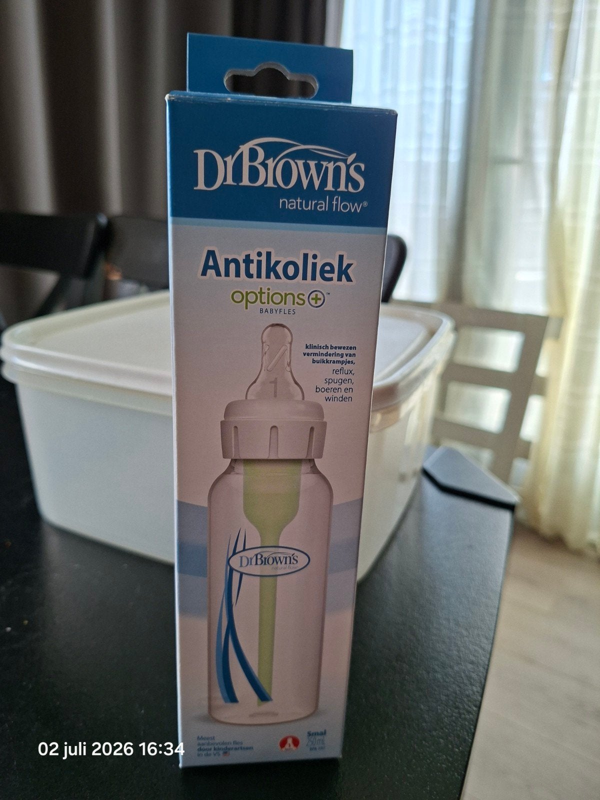 Zuigfles van Dr Brown's 250ML nieuw., Ophalen, Nieuw, Babyfles, Dr. Brown's