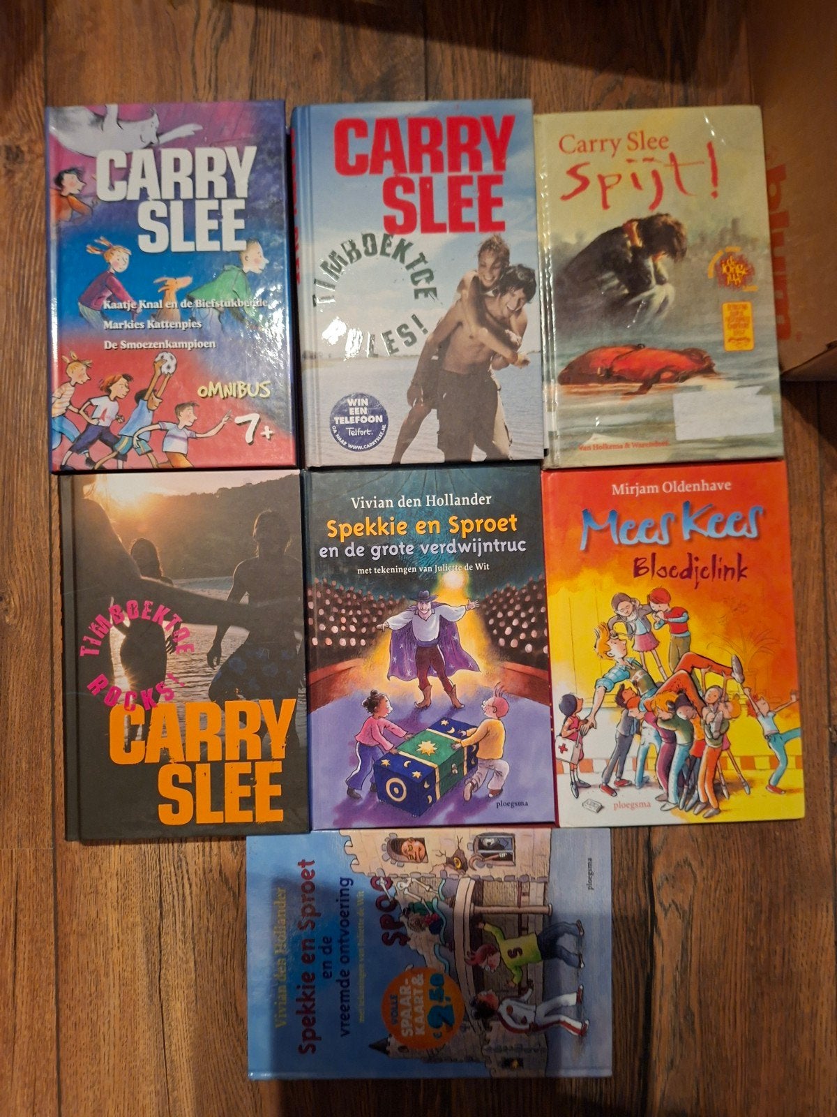Carry Slee & Spekkie en Sproet Boekenpakket (7 boeken), Ophalen of Verzenden, Gelezen, Carry Slee, Vivian den Hollander, Mirjam Oldenhave