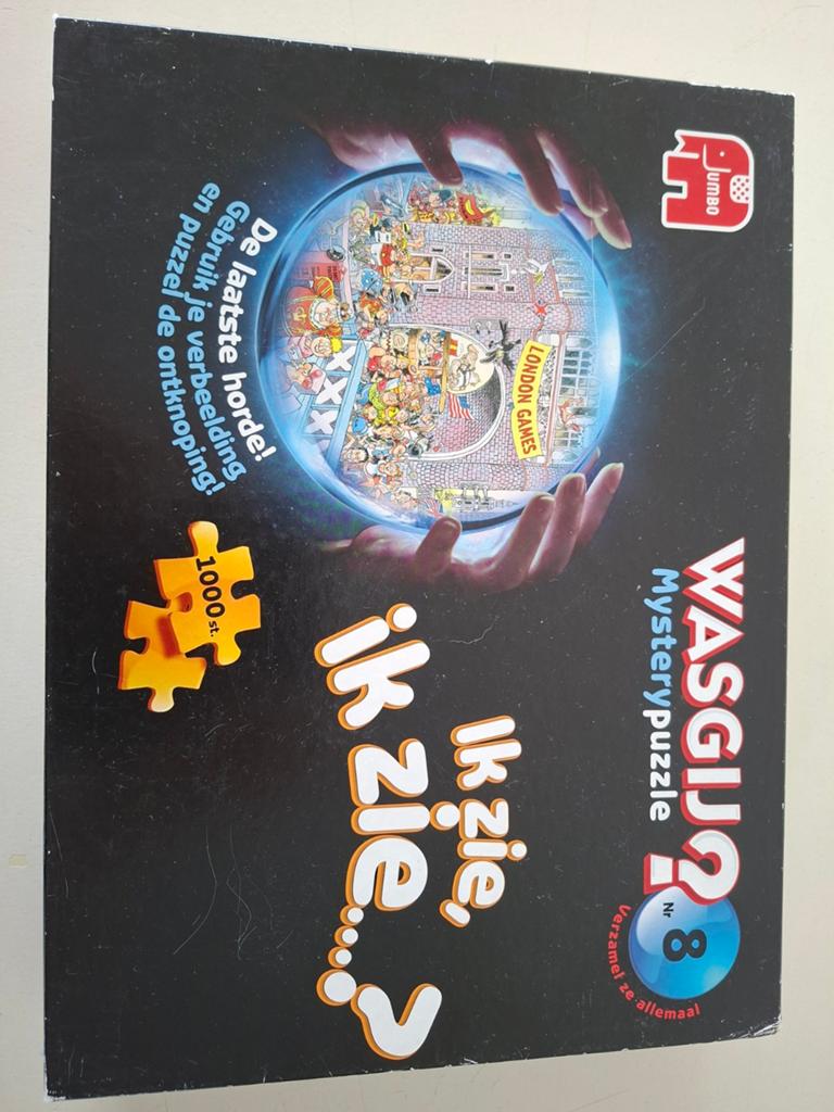 Wasgij Mysterypuzzel 8: London Games (1000 stukjes), Ophalen, 500 t/m 1500 stukjes, Gebruikt, Legpuzzel