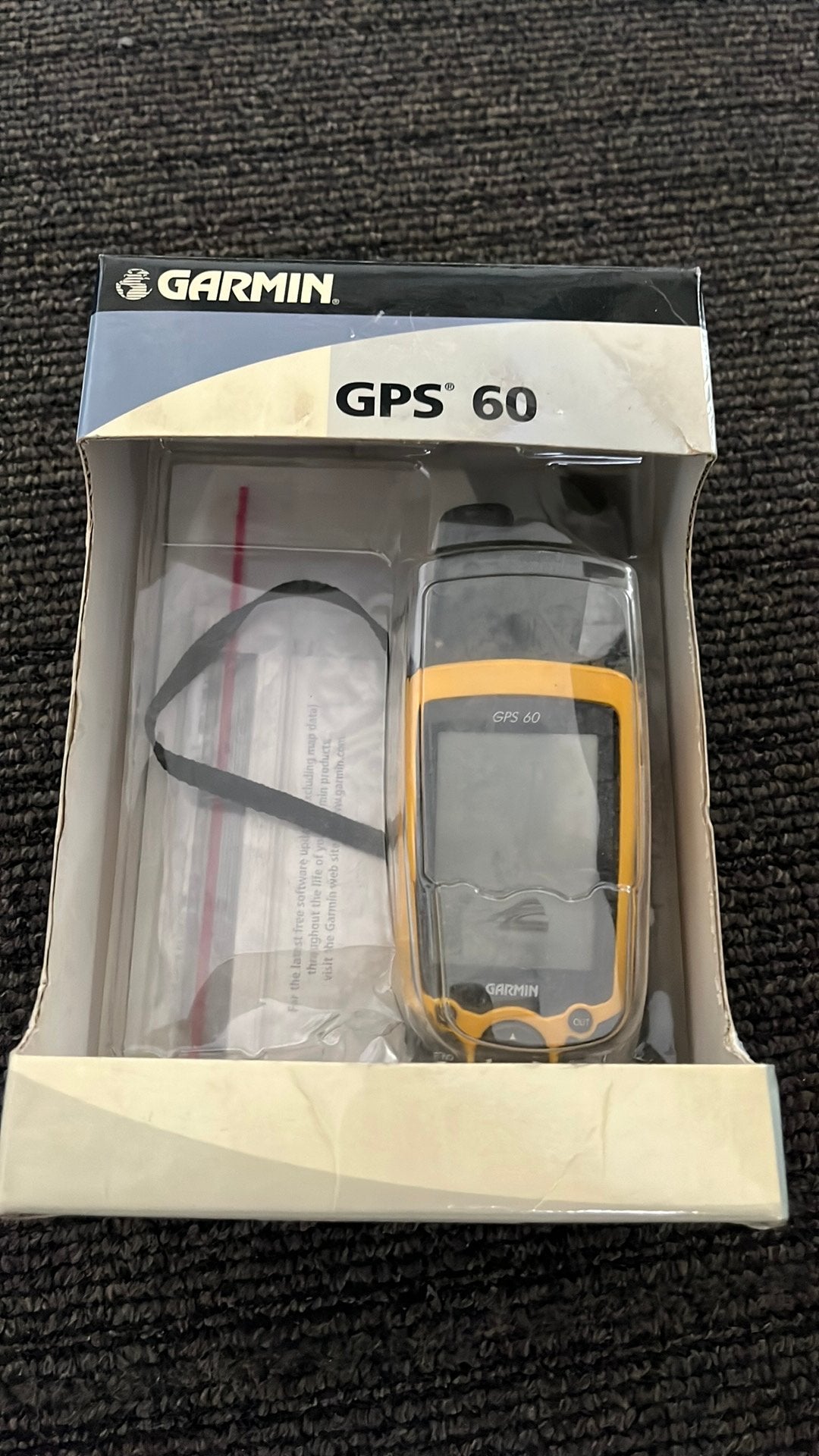 Garmin GPS 60 - Zo goed als nieuw in verpakking, Sport en Fitness, Onbekend, Garmin, Ophalen of Verzenden, Zo goed als nieuw