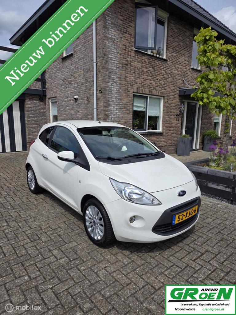 Ford Ka 1.2 Titanium X start/stop airco, Voorwielaandrijving, Euro 5, Gebruikt, 1242 cc