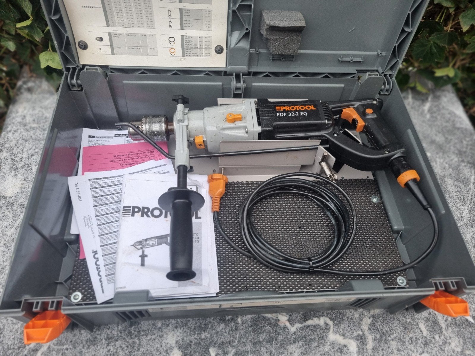 PROTOOL Dozenboormachine PDP 32-2 EQ - Nieuwstaat, Boormachine, 600 watt of meer, Variabele snelheid, Ophalen of Verzenden