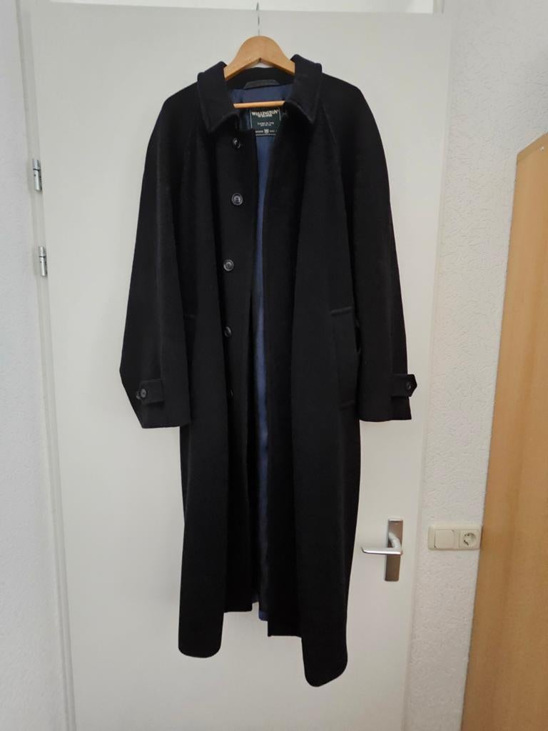 Wellington of Bilmore overjas 100% wol!, Ophalen of Verzenden, Zo goed als nieuw, Blauw