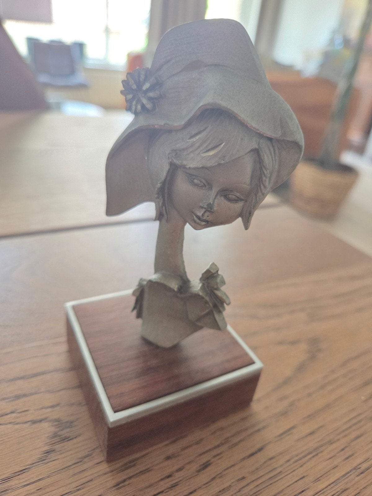 Vintage Peltro Ciselatto a Mano Beeldje - Made in Italy, Ophalen of Verzenden