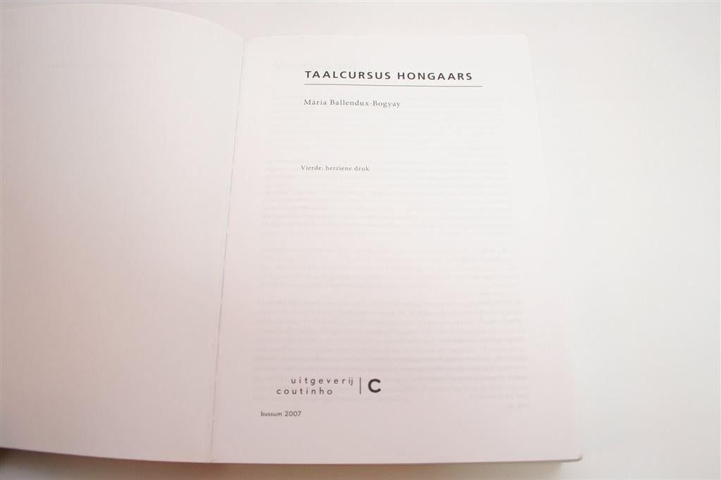 Complete Taalcursus Hongaars — Coutinho [Voor Beginners], Ophalen of Verzenden, Alpha, Gelezen, HBO