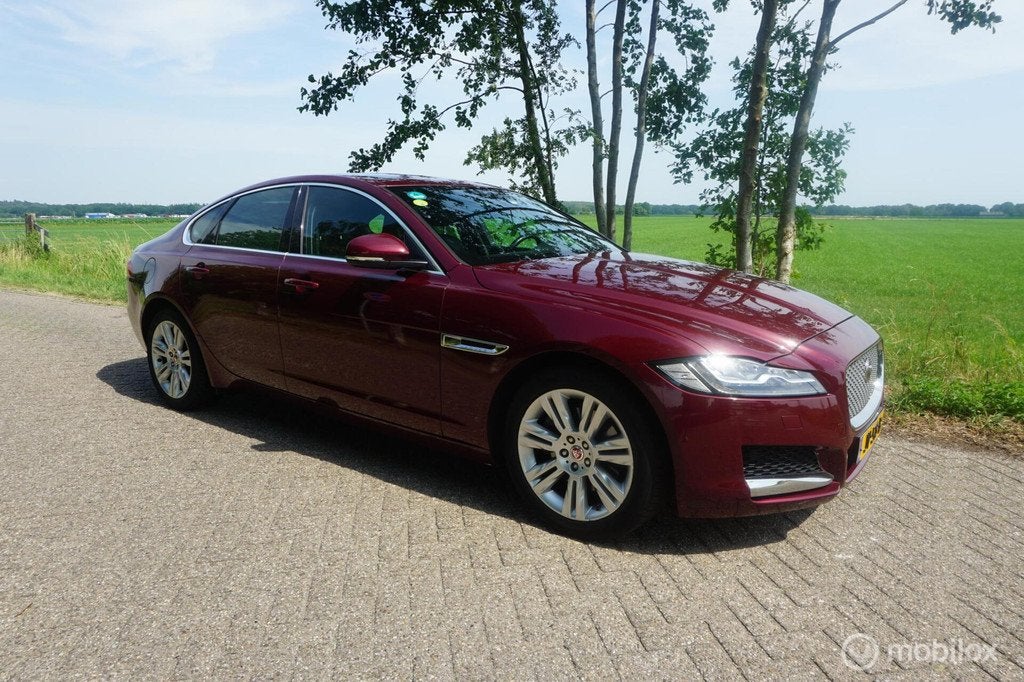 Jaguar XF 2.0d Portfolio, Auto's, Jaguar, Achterwielaandrijving, Gebruikt, Euro 6, 4 cilinders