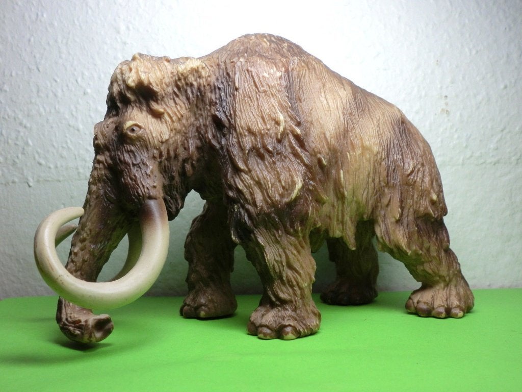 Schleich 16517 mammoet, dierfiguur, Verzamelen, Ophalen of Verzenden, Gebruikt, Overige soorten, Beeldje of Figuurtje