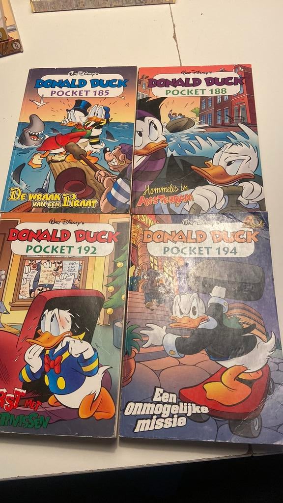 Donald duck pockets, Meerdere comics, Ophalen, Gelezen, Europa