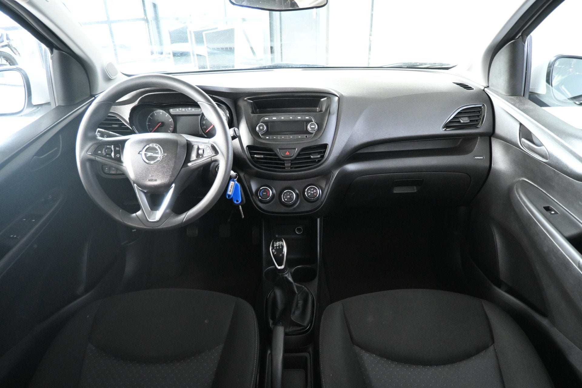 Opel KARL 1.0 ecoFLEX Edition Airco Cruise control Elektrisc, Auto's, Opel, 839 kg, Stof, Gebruikt, Met garantie (alle)