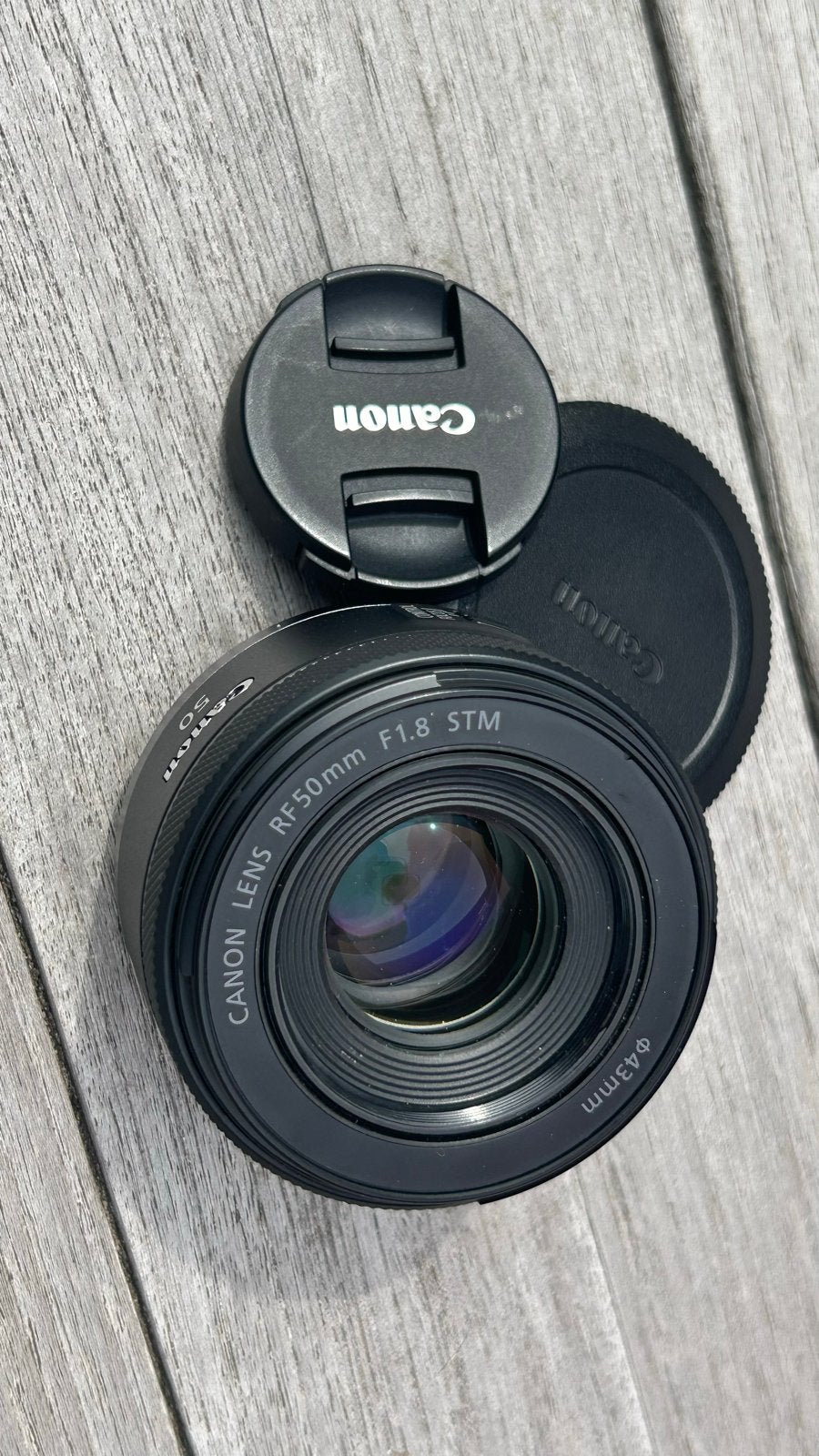 Canon RF 50mm F1.8 STM lens - Zo goed als nieuw, Audio, Tv en Foto, Fotografie | Lenzen en Objectieven, Zo goed als nieuw, Standaardlens