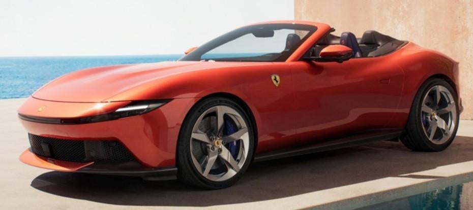 Ferrari Amalfi Spider Rosso 1:18 P18281A BBR PRE-ORDER, Ophalen of Verzenden, Nieuw, Auto, Overige merken
