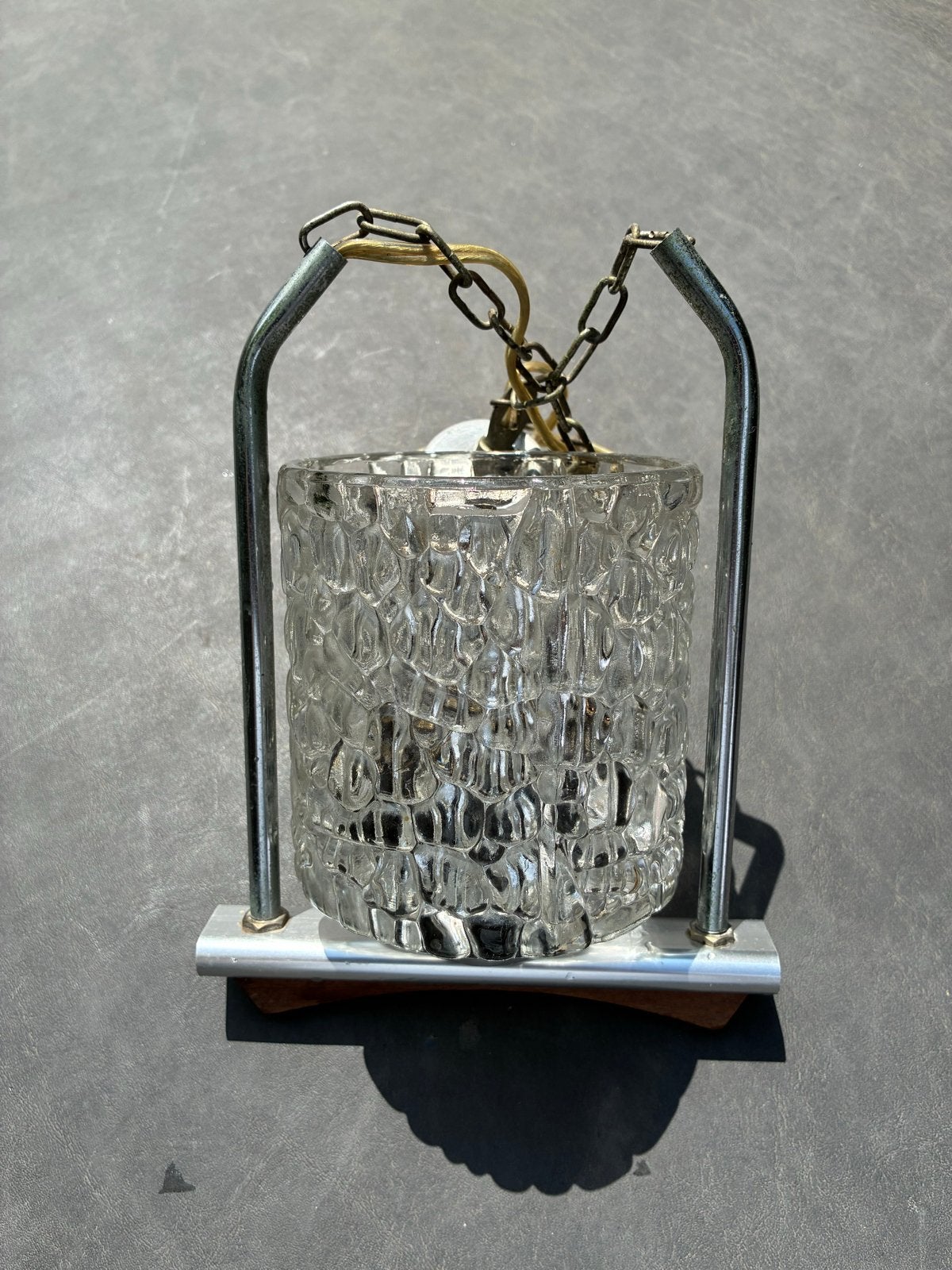 Vintage Mid-Century Modern Hanglamp - Wila/Doria Stijl, Ophalen of Verzenden