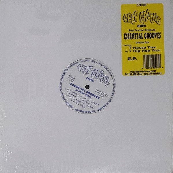 Beat Division - Essential Grooves Volume One E.P., Overige genres, Ophalen of Verzenden, Zo goed als nieuw, Inclusief binnenhoes
