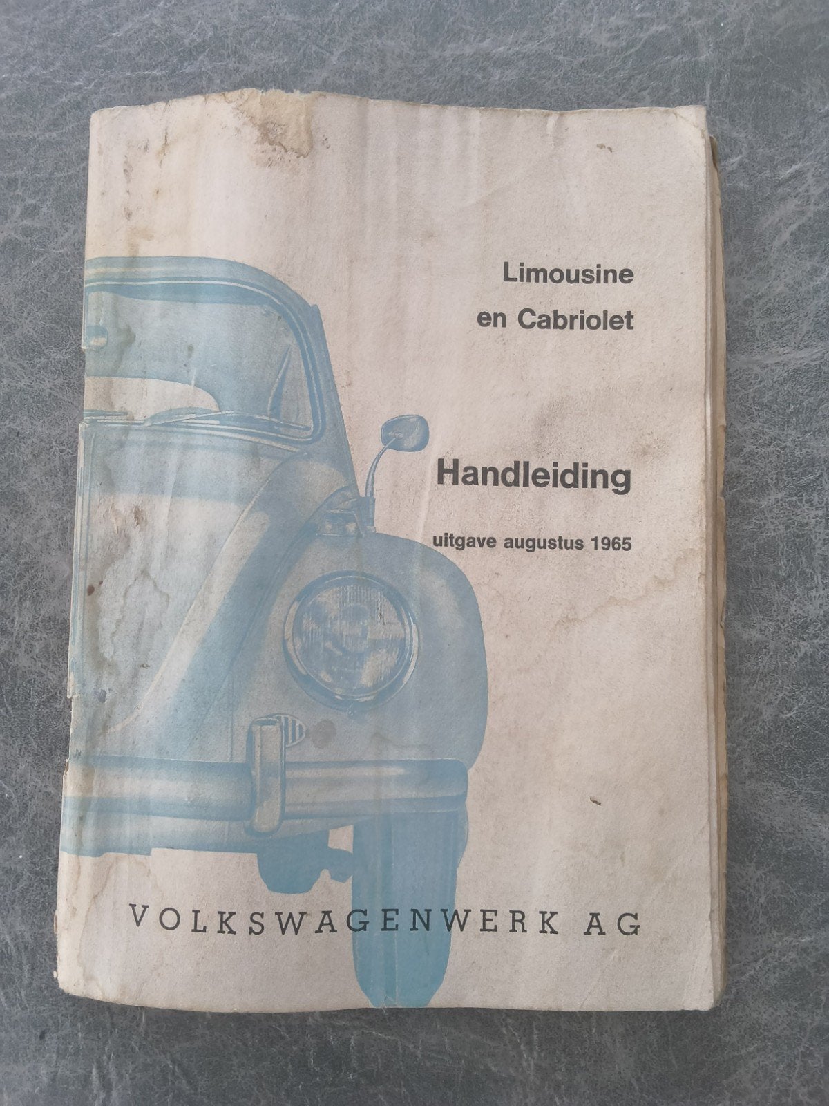Handleiding  Volkswagen kever, Auto diversen, Ophalen of Verzenden
