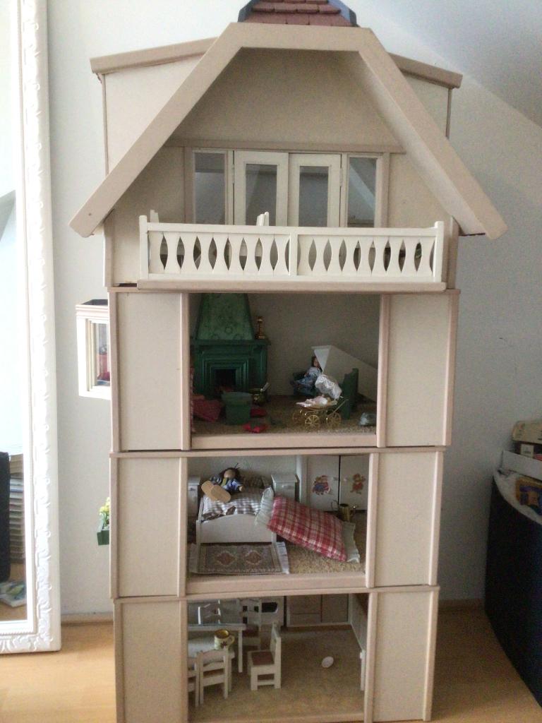 Poppenhuis handgemaakt, Ophalen, Poppenhuis