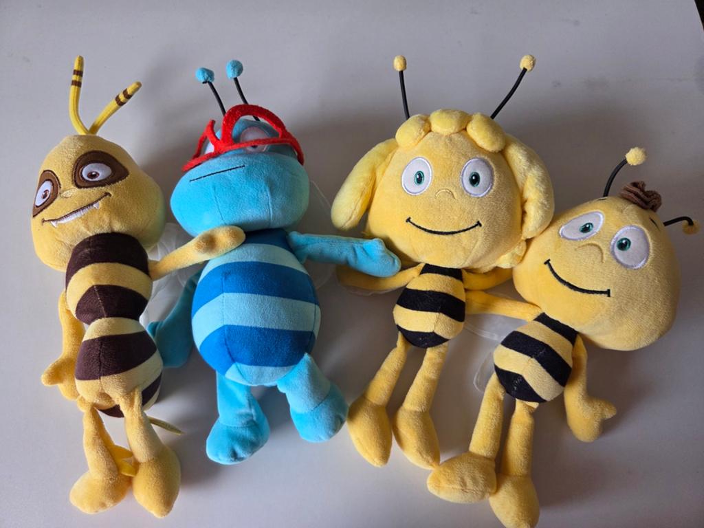 4 Maya de Bij knuffels, Ophalen of Verzenden, Overige typen