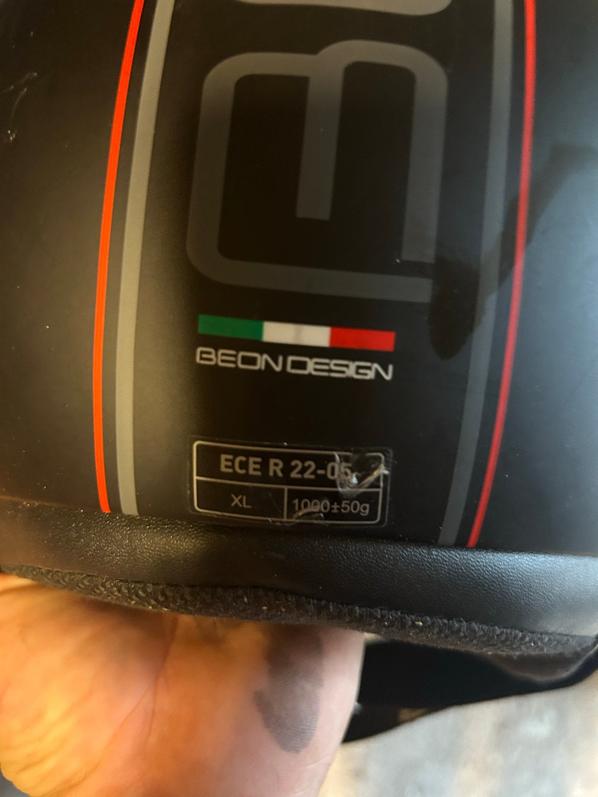 Beon Design Jethelm - Zwart, Maat XL, Motoren, Kleding | Motorhelmen, Tweedehands, Ophalen, Overige merken, XL
