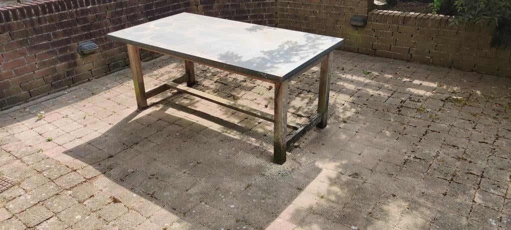 Tafel, Huis en Inrichting, Tafels | Eettafels, Ophalen of Verzenden, Rechthoekig, 150 tot 200 cm, 50 tot 100 cm