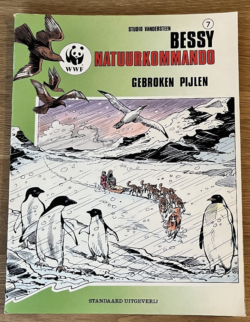 Bessy - Gebroken pijlen - 7 1e dr (1987) Strip, Eén stripboek, Ophalen of Verzenden, Zo goed als nieuw