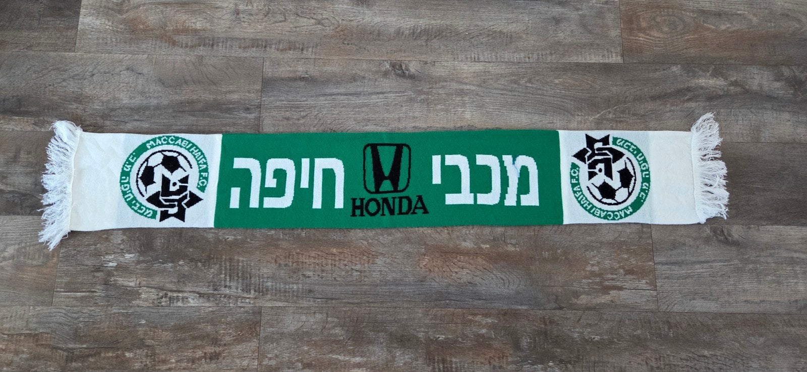 Sjaal Maccabi Haifa FC, Ophalen of Verzenden, Zo goed als nieuw, Buitenlandse clubs, Vaantje of Sjaal