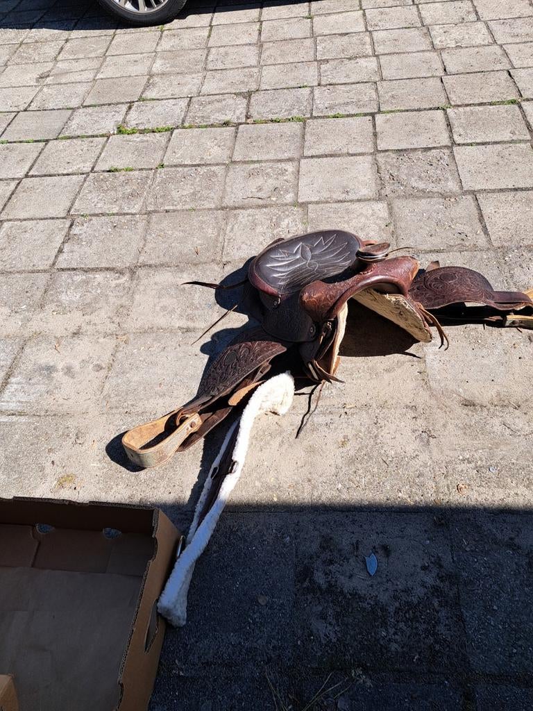Westernzadel voor D pony, Ophalen of Verzenden