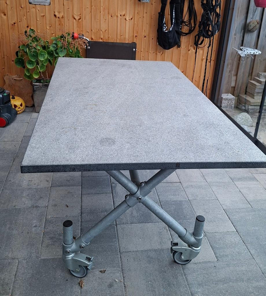 tuintafel, Ophalen, Gebruikt, Rechthoekig, Overige materialen