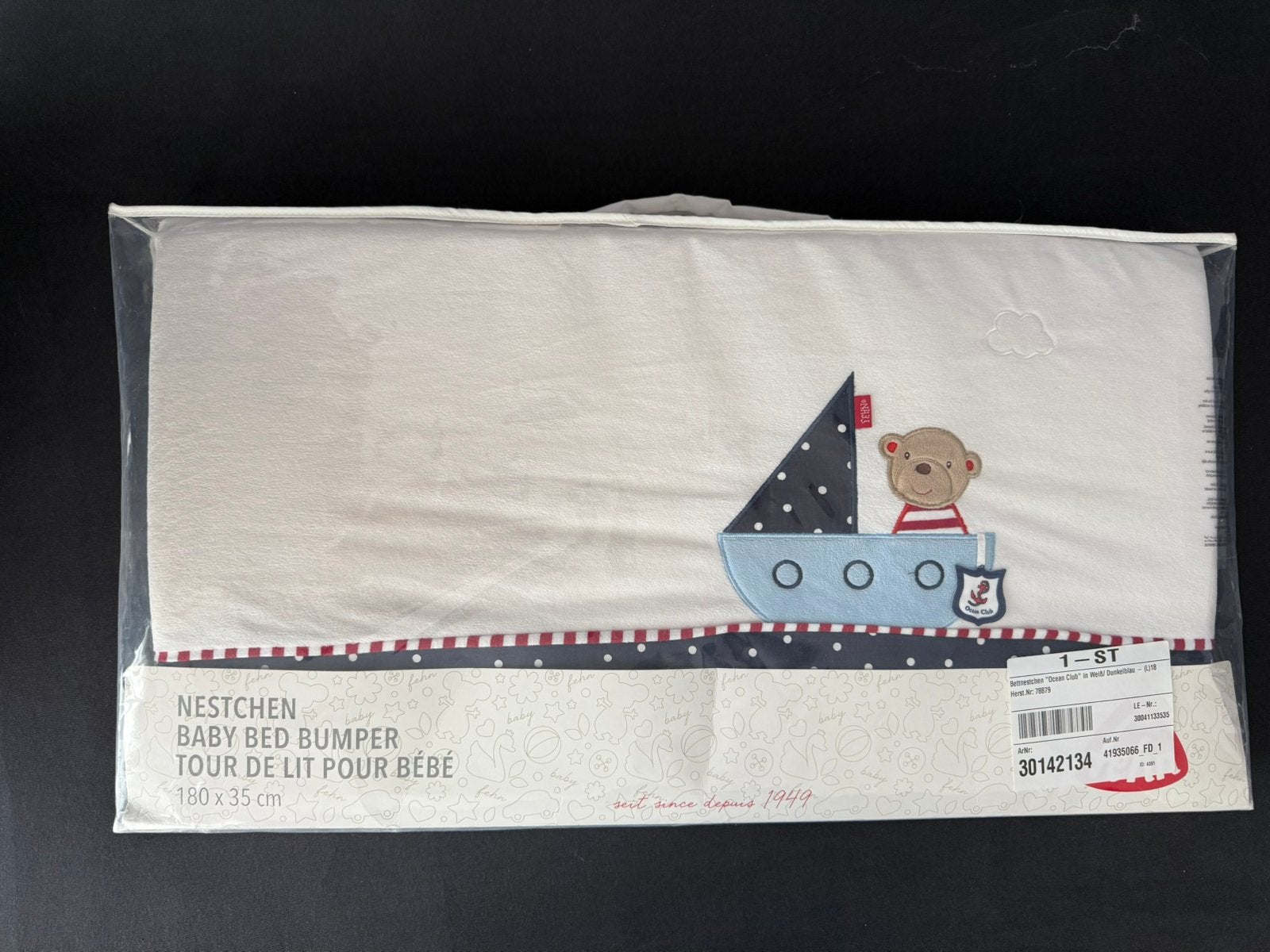Baby bed bumper 180x35, Ophalen, Zo goed als nieuw
