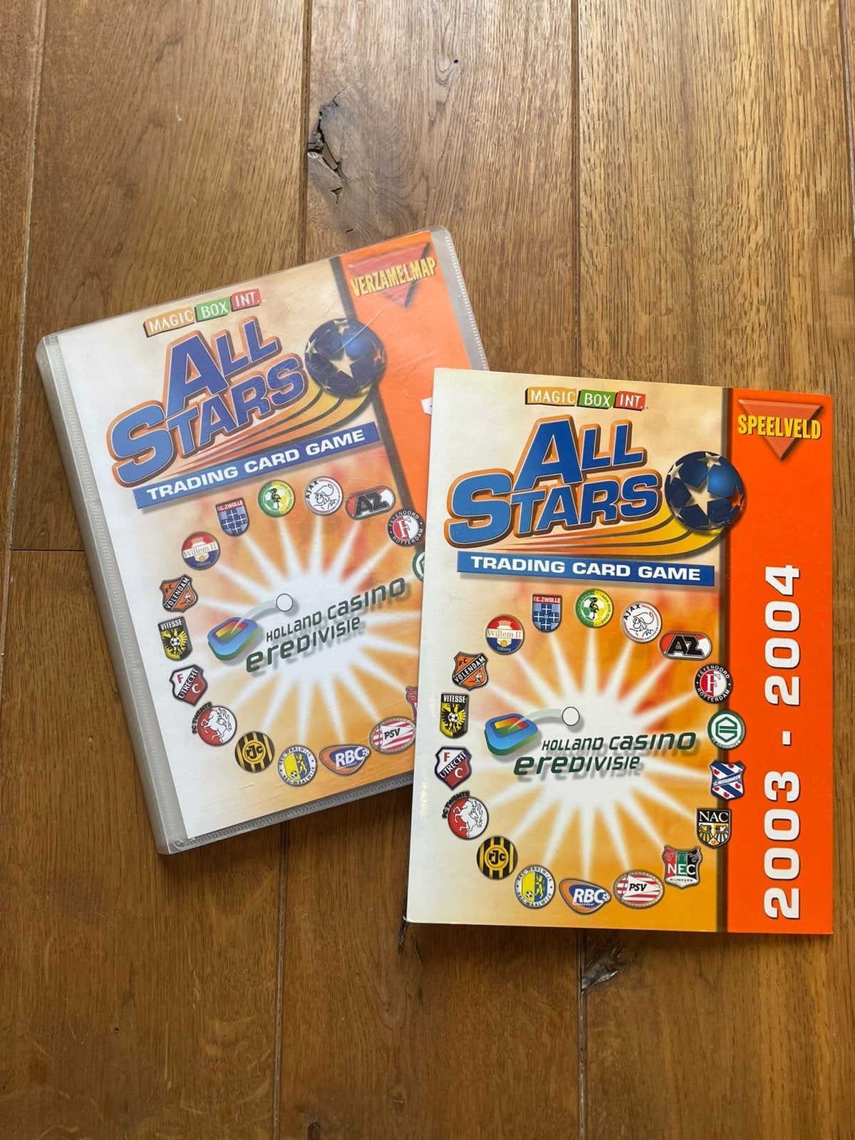 All Stars 2003 - 2004 compleet met rookies, Ophalen of Verzenden, Zo goed als nieuw, Feyenoord, Poster, Plaatje of Sticker