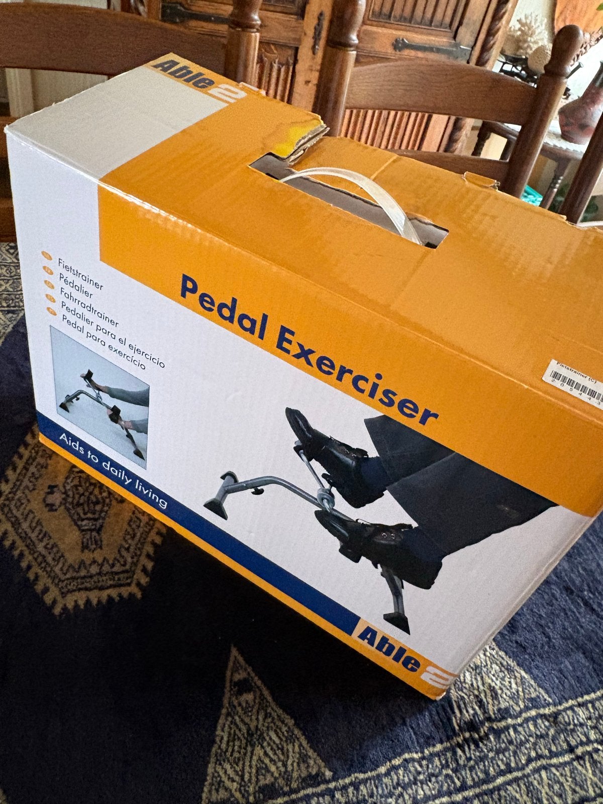 Pedal Exerciser - Nieuw in doos, Ophalen of Verzenden, Metaal, Stoelfiets, Armen