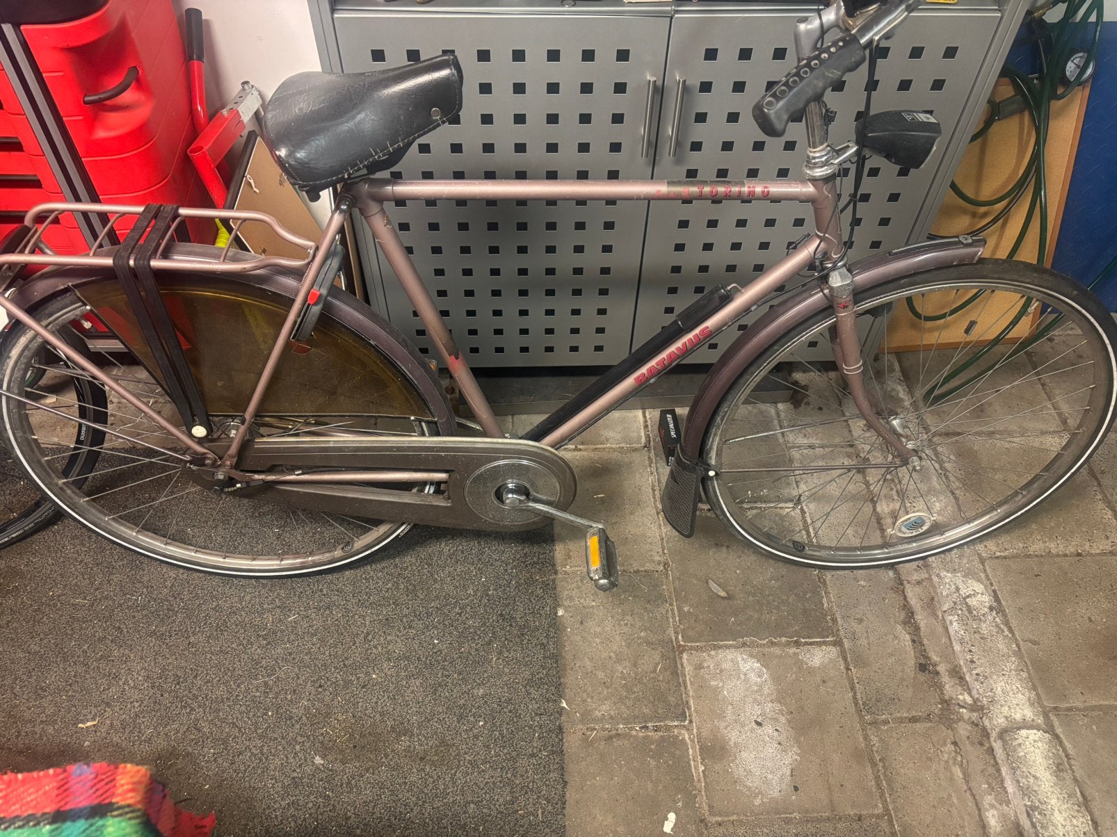 Batavus Torino met werk, Fietsen en Brommers, Ophalen, Terugtraprem, Gebruikt, Versnellingen