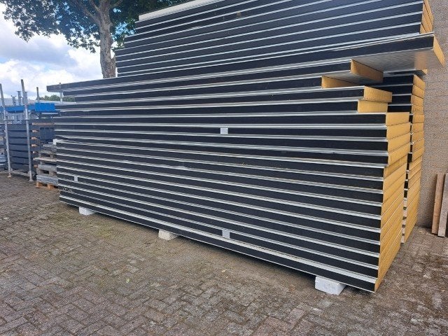 sandwichpaneel wandplaat pir 10 cm, wandpaneel 5 meter, Ophalen, Nieuw, Overige materialen, Overige typen