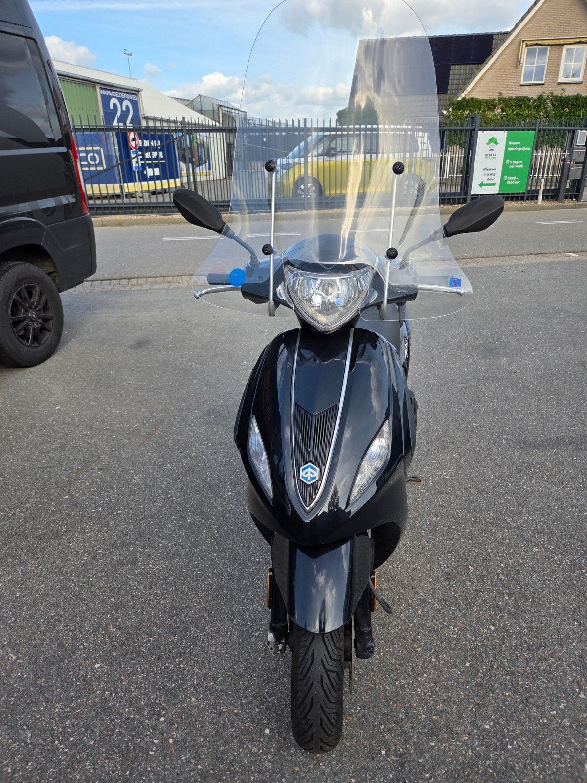 Piaggio Fly 4T bromscooter 2015 voor onderdelen of opknap., Ophalen, Gebruikt, Maximaal 45 km/u, 49 cc