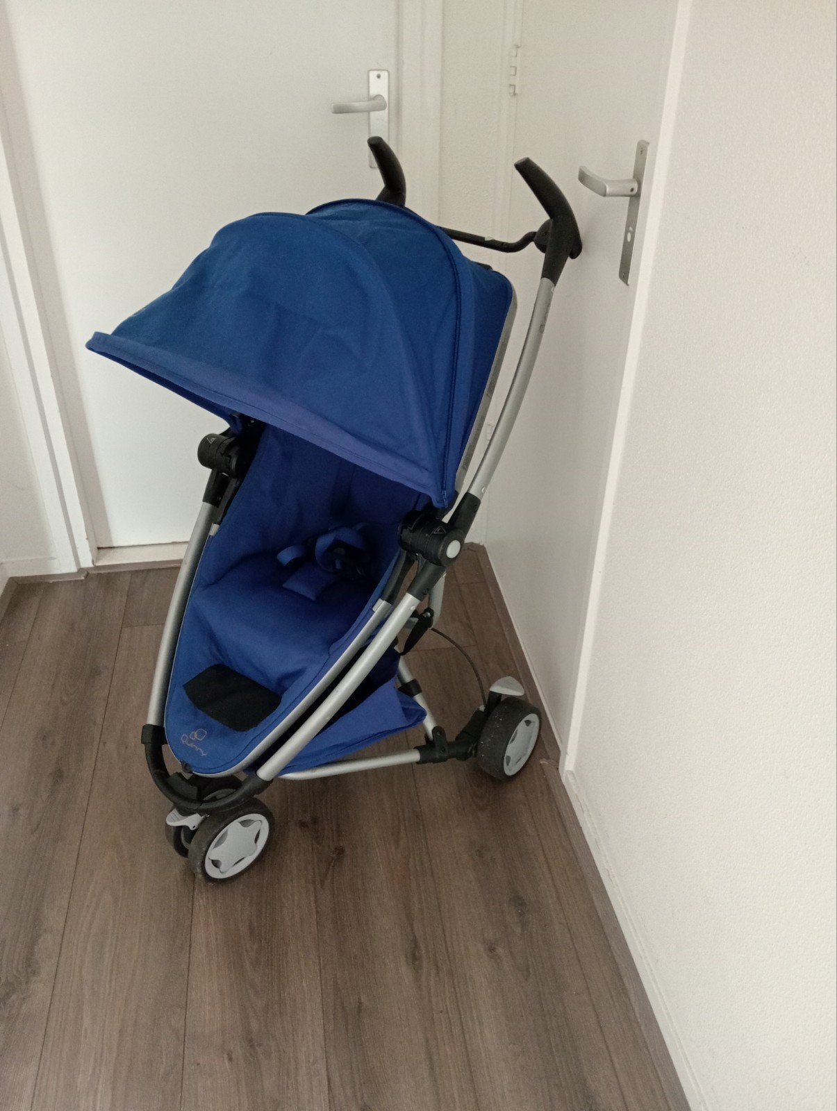 Quinny Zapp Flex Plus Buggy - Blauw, Ophalen, Gebruikt, Quinny, Verstelbare rugleuning