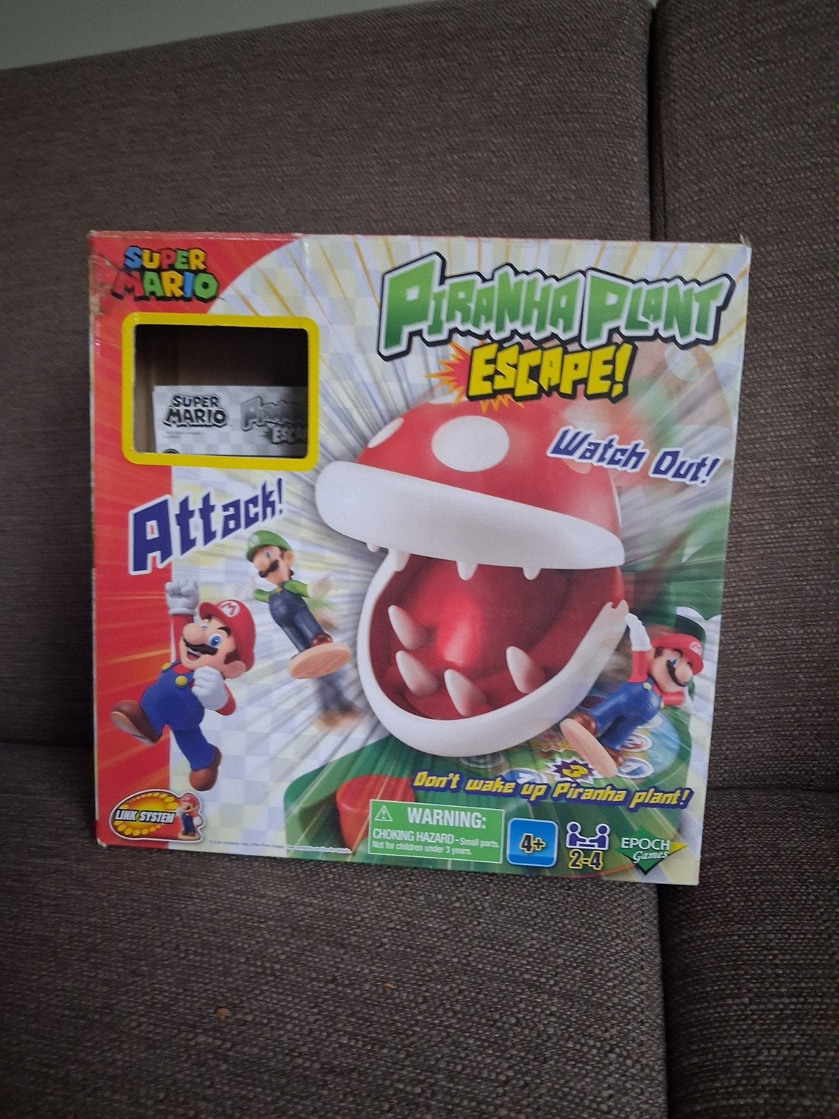 Super Mario Piranha Plant Escape! Bordspel, Ophalen
