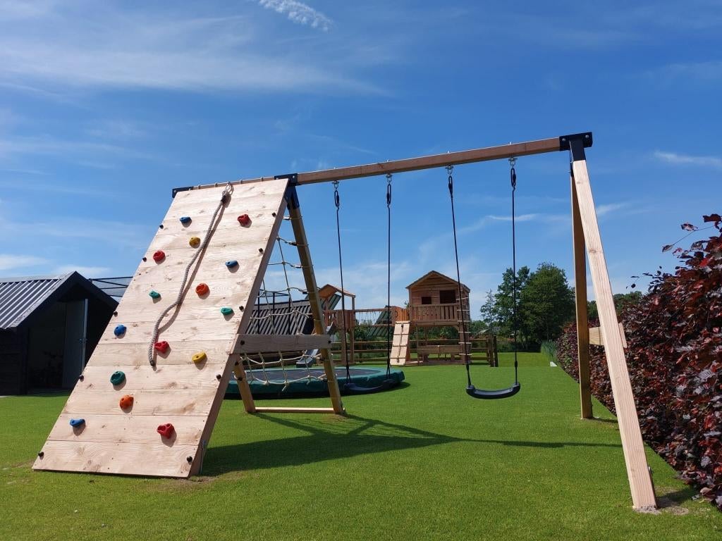 stevige HOUTEN SCHOMMEL diverse modellen, Ophalen, Nieuw, Schommel