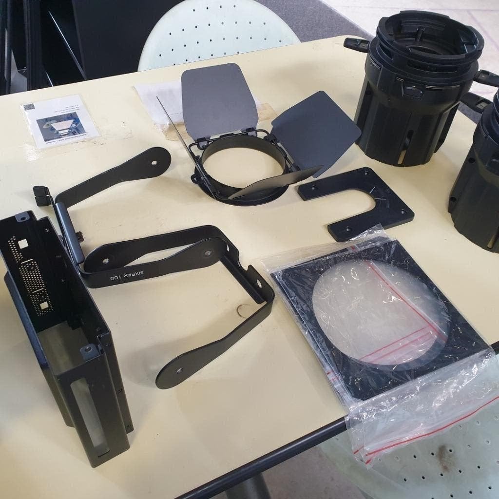 diverse chauvet / elation delen van lichtinstallatie theator, Ophalen, Gebruikt, Overige typen