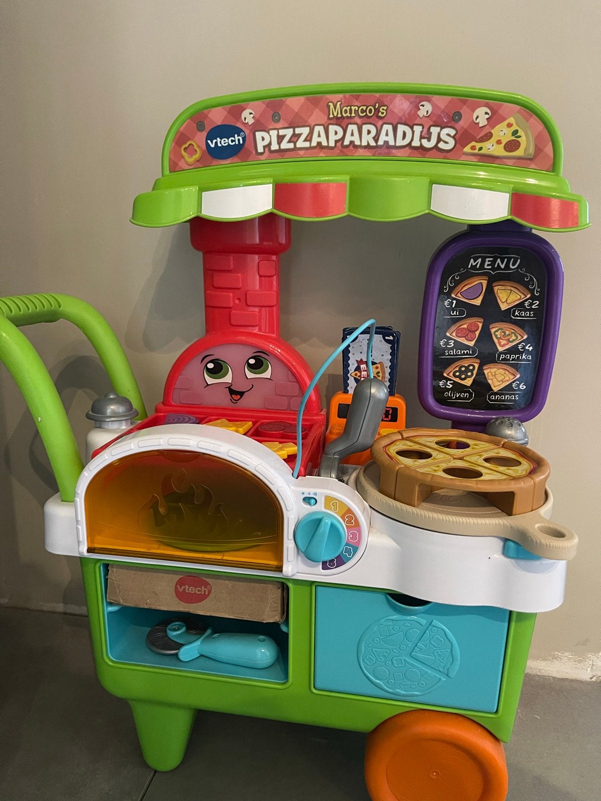 VTech Marco's Pizzaparadijs Speelset, Ophalen of Verzenden, Gebruikt, Jongen of Meisje
