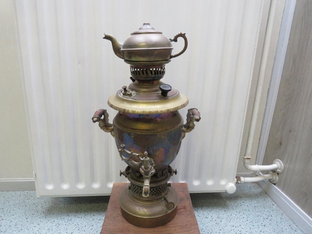 Samovar, Antiek en Kunst, Antiek | Koper en Brons, Ophalen of Verzenden, Koper
