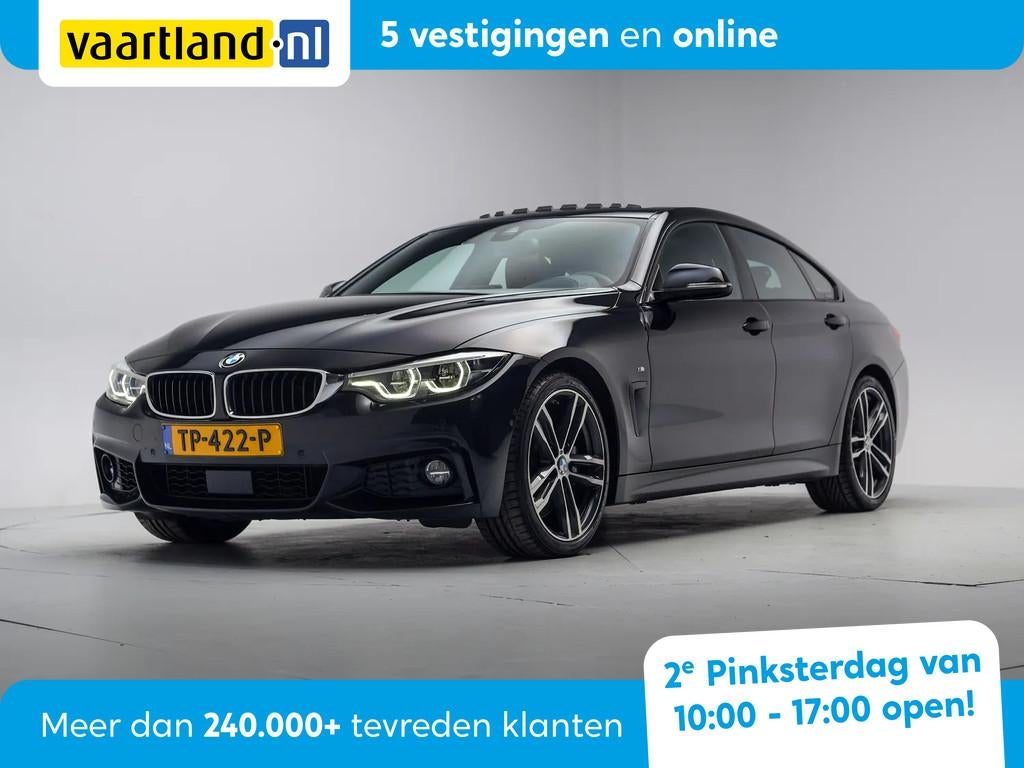BMW 4 Serie Gran Coupe 440i LCI M Sport High Executive Aut., Auto's, BMW, Gebruikt, 1595 kg, Automatische klimaatregeling, Zwart