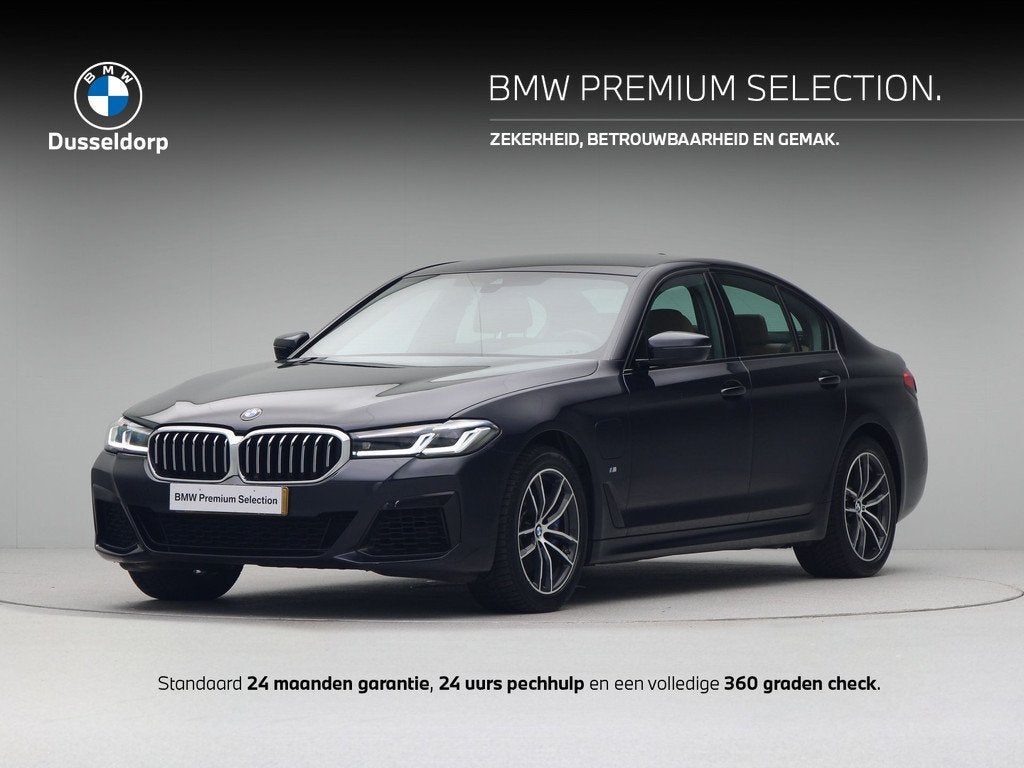 BMW 5 Serie Sedan 530e High Executive M Sport SoH 95,7%, Auto's, 1998 cc, Achterwielaandrijving, Gebruikt, 4 cilinders