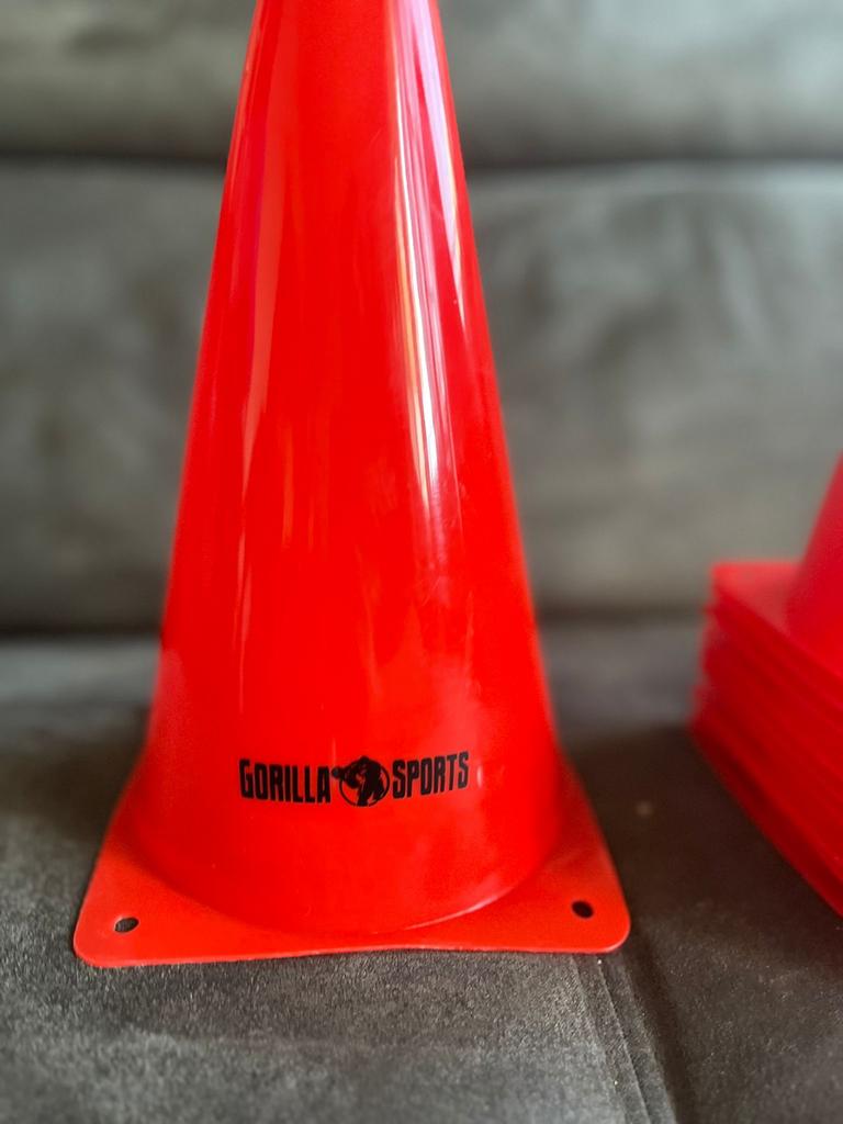 Gorilla Sports Pionnen Rood - Trainingshulpmiddel voor train, Ophalen of Verzenden, Gebruikt