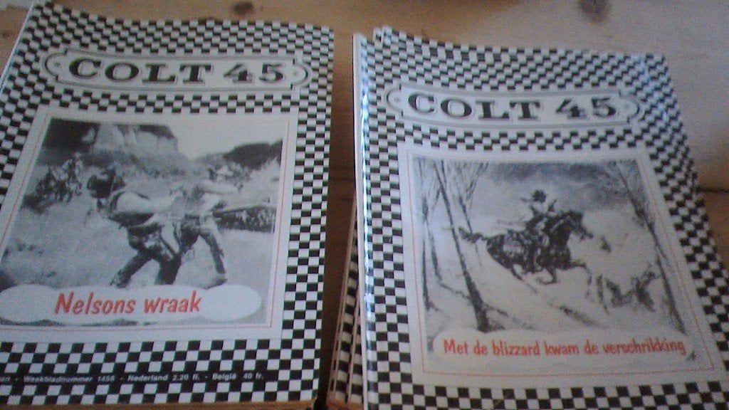 Colt 45, Verzenden, Gelezen