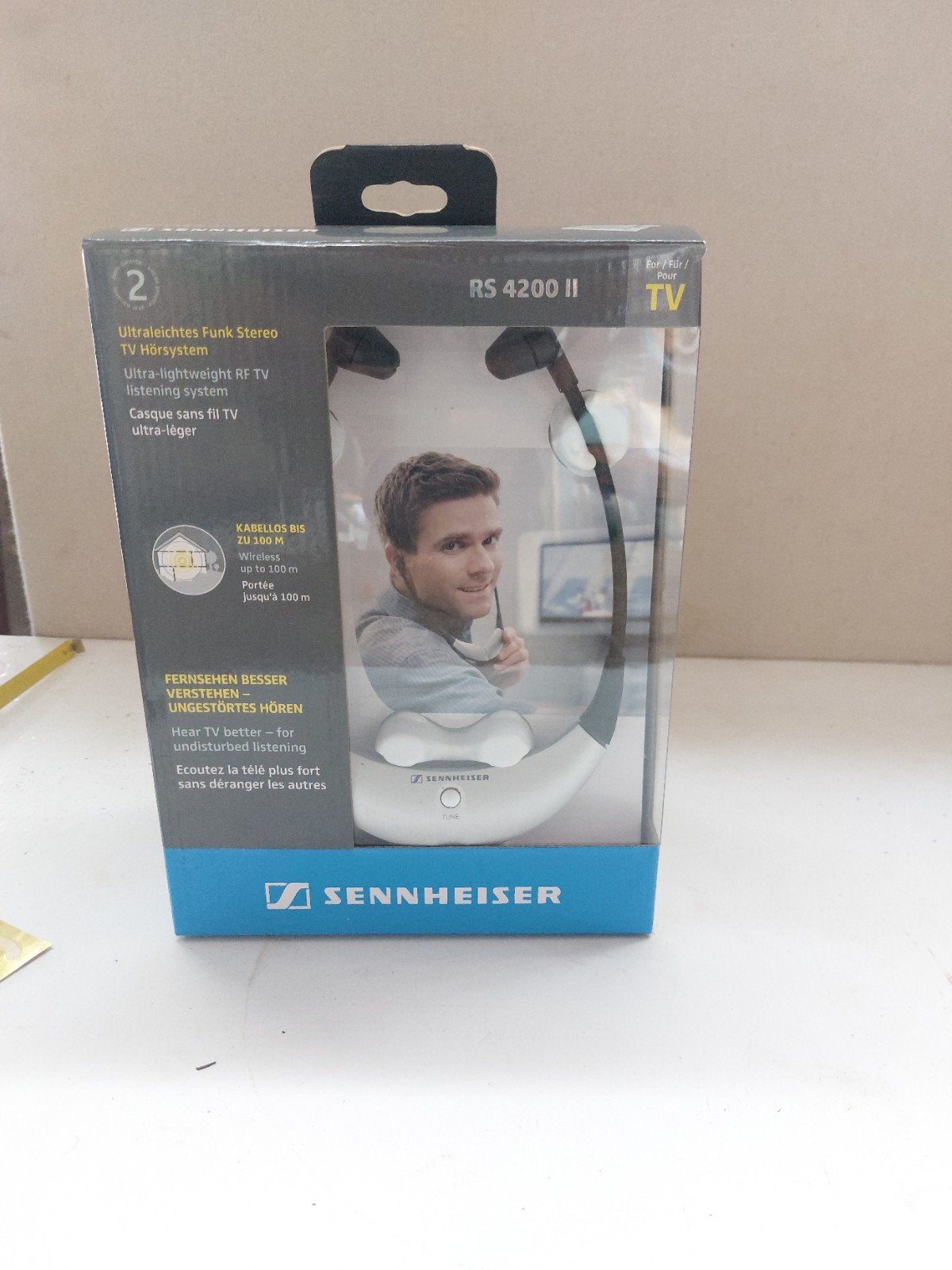 Sennheiser RS 4200 II Ultralicht Draadloos TV Hoorsysteem