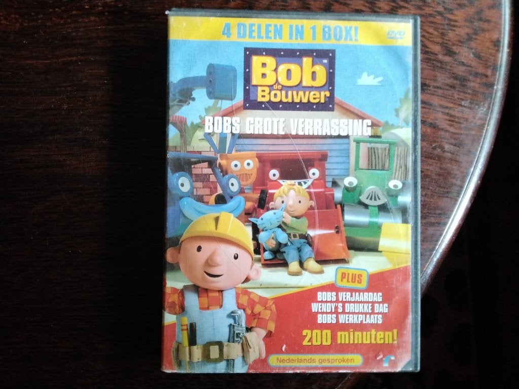 Bob de bouwer bobs grote verrassing box compleet, 4disk, ori, Avontuur, Gebruikt, Alle leeftijden, Ophalen of Verzenden