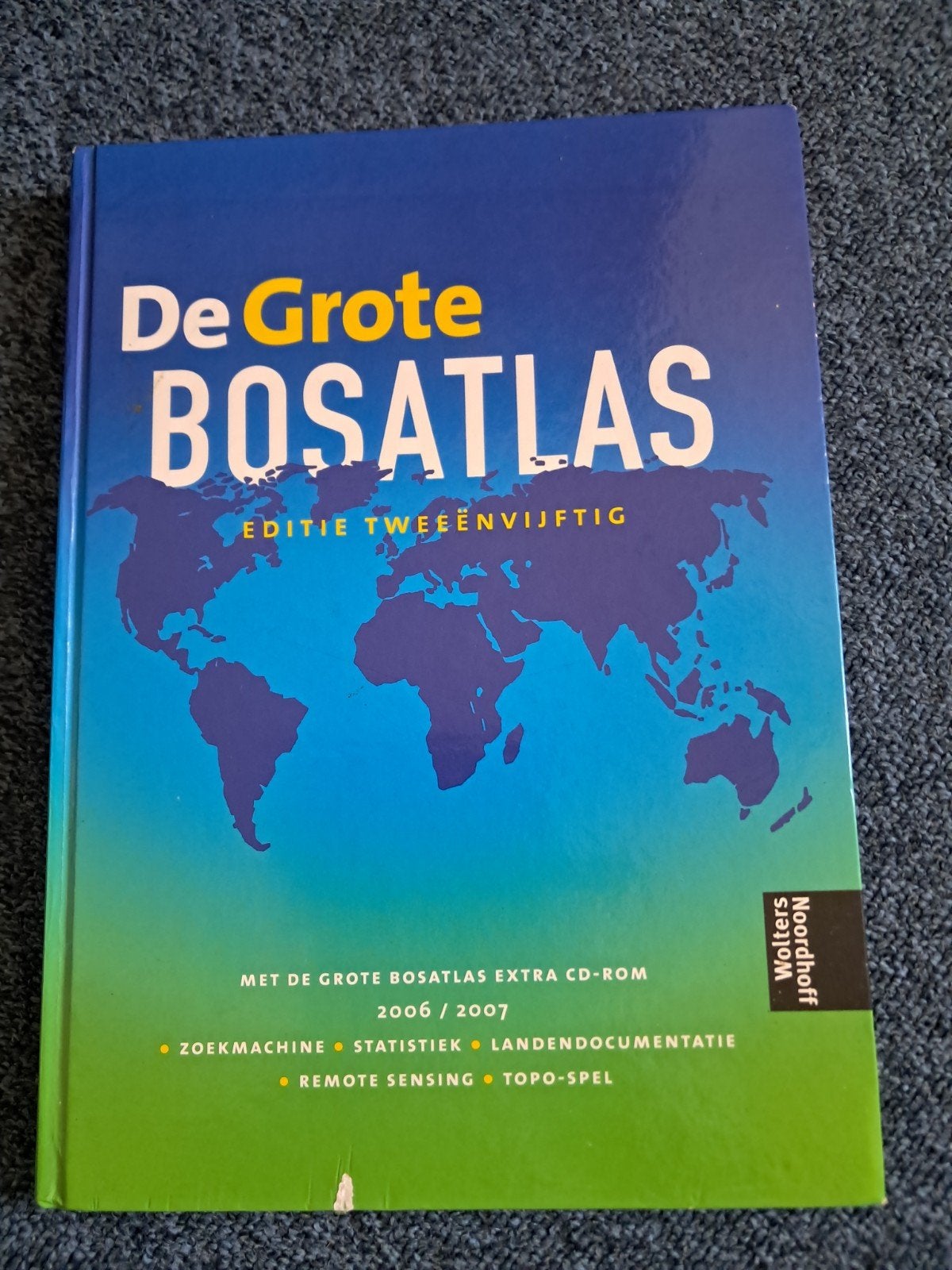 De Grote Bosatlas 52e editie 2006/2007 met CD-ROM, Boeken, Bosatlas, 2000 tot heden, Ophalen of Verzenden, Zo goed als nieuw